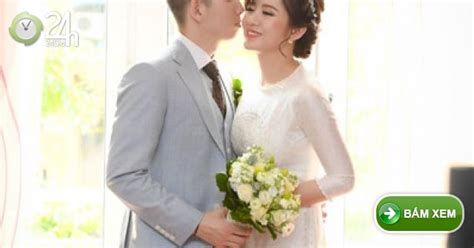 Hot girl Tú Linh xinh đẹp bên chú rể trong ngày cưới