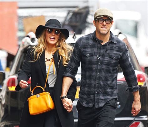 Photo Exclusif Blake Lively Et Son Mari Ryan Reynolds Se Baladent