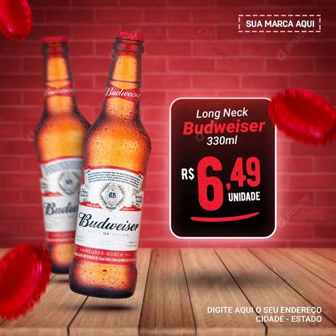 Bares Distribuidoras De Bebidas Budweiser Conveniências Social Media