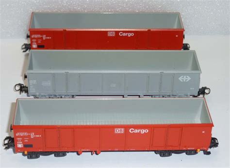 Märklin 3x EAOS Güterwagen Set SBB DB Cargo WS AC Kaufen auf Ricardo