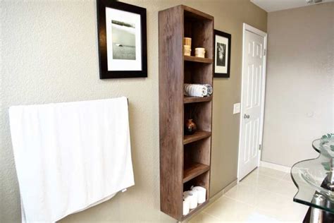 How to Build a DIY Bathroom Floating Shelf - TheDIYPlan