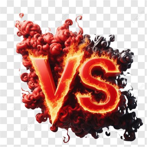 Vs Versus Fire Blast Effect, Vs Versus, Fire Blast, Vs Effect PNG Transparent Image and Clipart ...