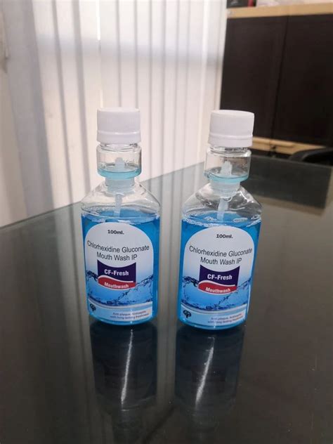 Liquid 100ml Chlorhexidine Gluconate Mouth Wash IP 0 2 W V At Rs 135