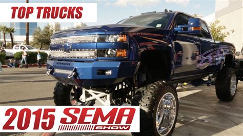 Coolest Trucks Of Sema 2015 See The Top Custom Chevys Fords Rams