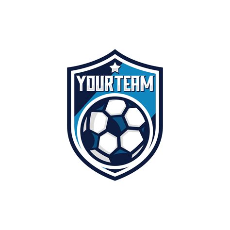 Soccer team emblem logo design vector illustration 11883493 Vector Art ...