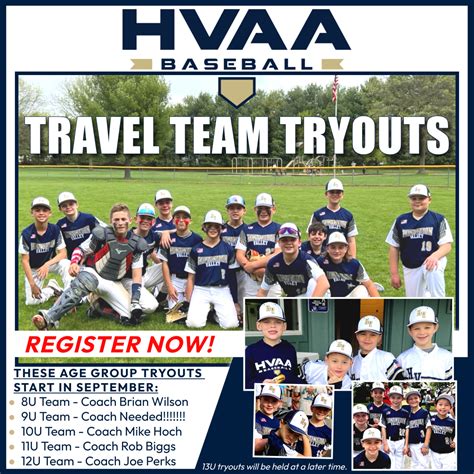 Travel Baseball Team Tryouts 8u 12u Huntingdon Valley Athletics