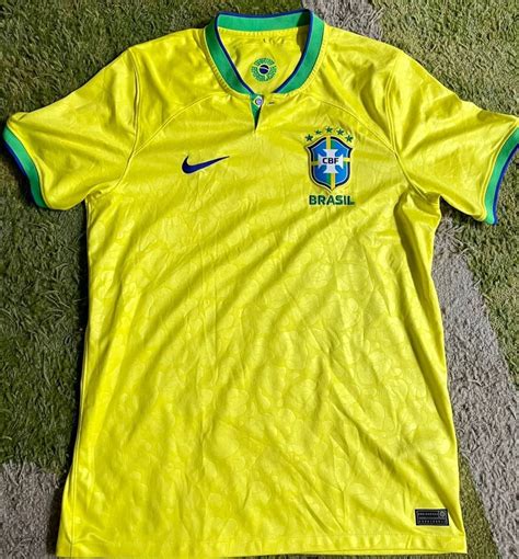 Camisa que será usada pela Seleção Brasileira na Copa do Mundo é