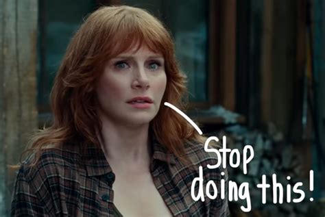 Bryce Dallas Howard Says She Was Asked To Lose Weight For Jurassic