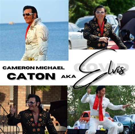 An Afternoon With Elvis Cameron Michael Caton Aka Covid Elvis St