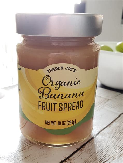 Trader Joe S Organic Banana Fruit Spread Wt Oz G Etsy