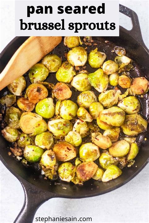 Pan Roasted Brussel Sprouts Artofit