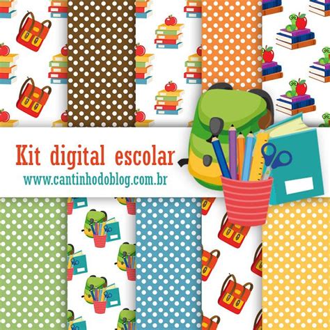 KIT DIGITAL ESCOLAR FREE PARA BAIXAR Cantinho Do Blog Digital