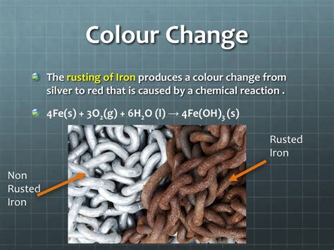 Rusting Of Iron Chemical Reaction