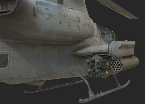 model usmc ahz viper attack helicopter ah  gunship vr ar