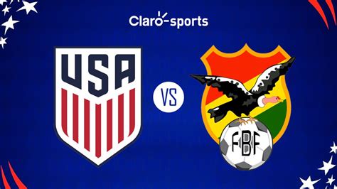 Estados Unidos Vs Bolivia En Vivo Horario Y Dónde Ver Hoy El Partido