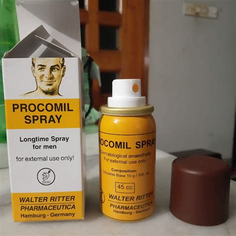 German Procomil Long Time Delay Sex Spray For Men 15ml Daily Beauty Mall