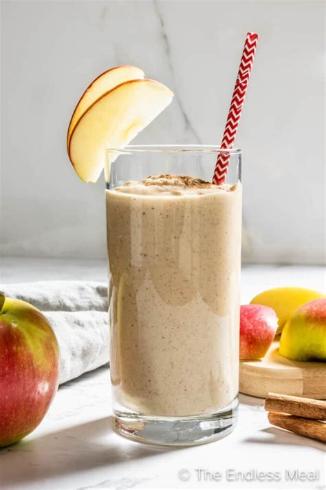 Autumn Apple Smoothie With Vanilla