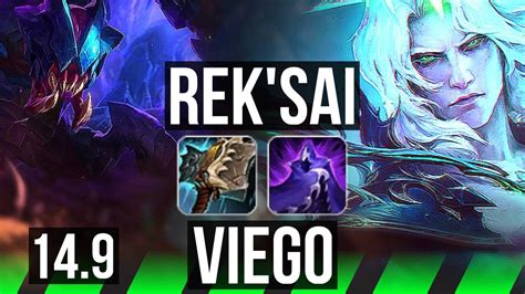 REK SAI Vs VIEGO JGL 10 0 5 67 Winrate Legendary KR Master