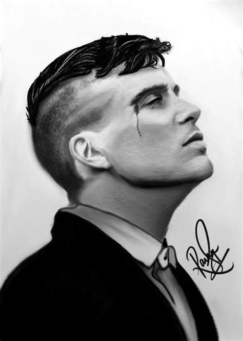 Thomas Shelby Sketches Peaky Blinders Antonio Mora Artwork