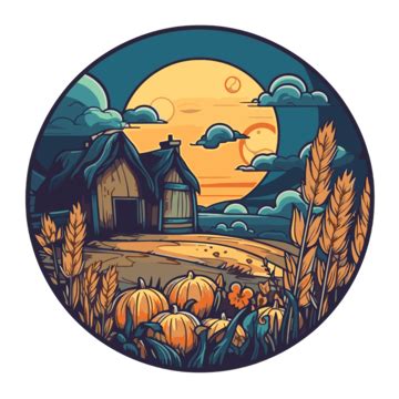 Harvest Moon PNG Transparent Images Free Download | Vector Files | Pngtree