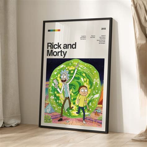 Rick And Morty Poster Etsy