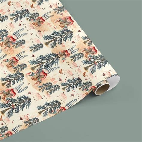 Papel Estampado Nona Bosque Comprar En Las Mirabal