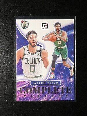 Donruss Basketball Complete Players Jayson Tatum Boston