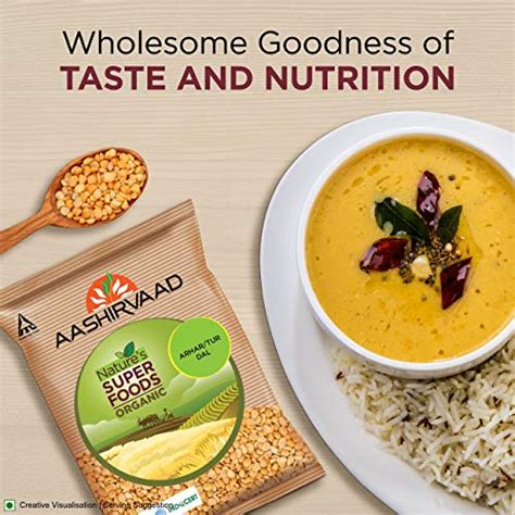 Aashirvaad Natures Super Foods Organic Arhar Tur Dal Pouch G