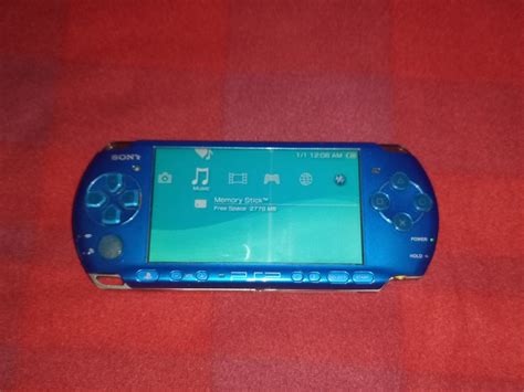 Sony Psp3000 Blue With 64gb Package Video Gaming Video Game Consoles