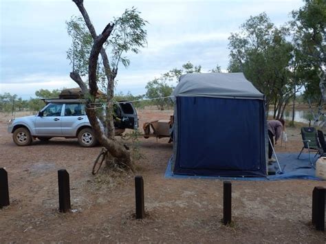 Bush Camping At Camooweal Caves National Park