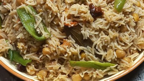 Channa Pulao Recipe Tasty Channa Pulao How To Make Channa Pulao Channa