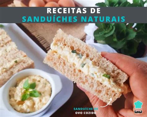 Receitas De Sandu Ches Naturais R Pidos E Deliciosos