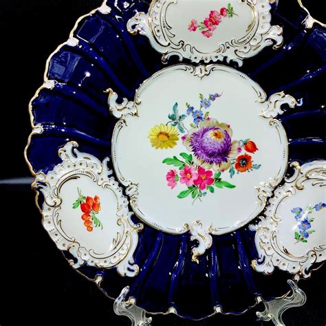 E A Leuteritz Meissen First Choice Sumptuous Ceremonial Plate