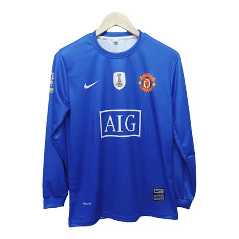 Manchester United CR7 2008-09 Away Full sleeve Jersey | Retro ...