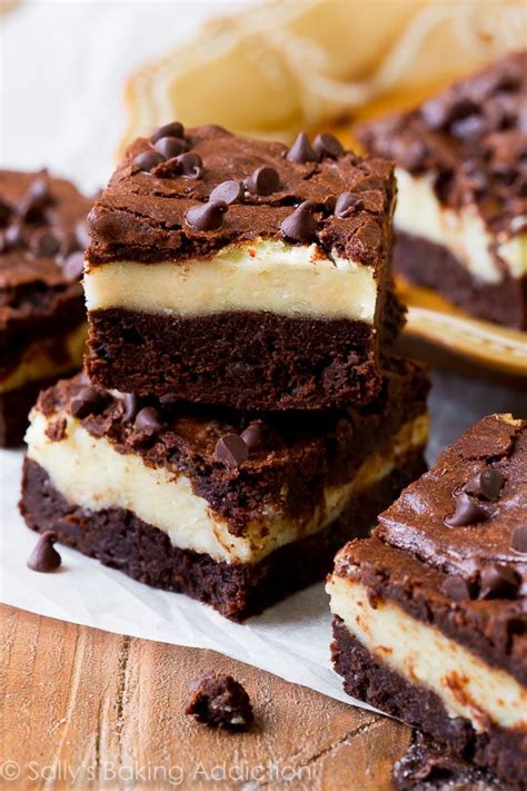 Mocha Cheesecake Brownies Sallys Baking Addiction Bloglovin