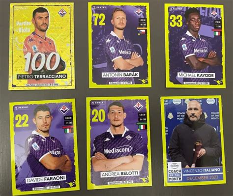 Calciatori Panini Upgrade Fiorentina Set Aggiornamenti