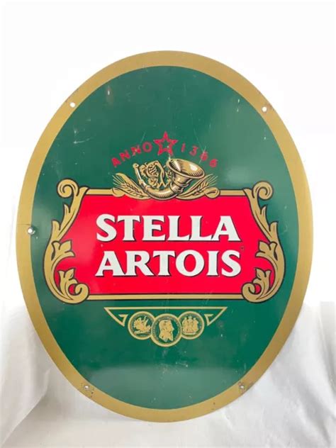 Ancienne Plaque En T Le Bi Re Stella Artois X Cm Eur