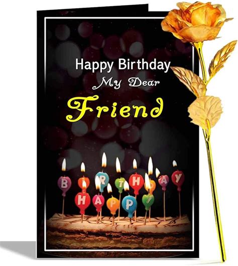 Top Happy Birthday My Dear Friend Images Amazing Collection