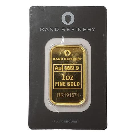 Rand Refinery 1 oz Gold Bar - California Gold and Silver Exchange