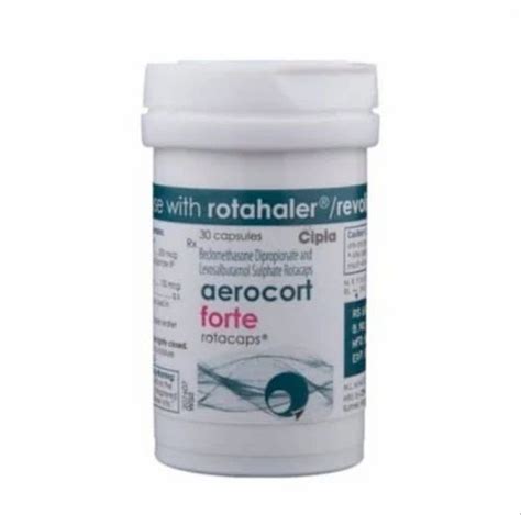 Aerocort Forte Rotacap Levosalbutamol Mcg Beclometasone Mcg