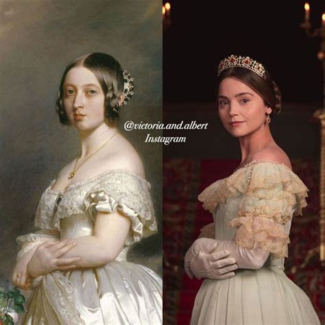 Queen Victoria By Franz Xaver Winterhalter And Jenna Coleman As Queen