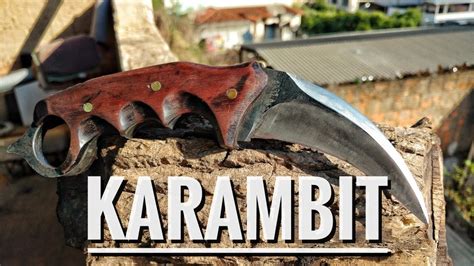 Knife Making Making A Karambit Knife Youtube