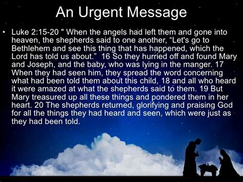 Spread The Word Luke 215 20 15when The Angels Had Left Them And Gone