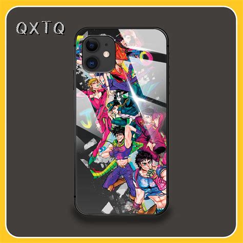 Buy Jojos Bizarre Adventure Tempered Glass Phone Case For Iphone Xiaomi