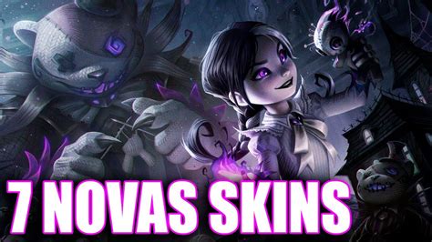 Novas Skins Novas Skins G Ticas Noite Apavorante Lol Youtube