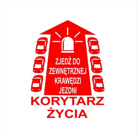 Naklejka Na Auto Korytarz Ycia X Za Z Z G Owno Allegro Pl