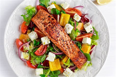 Mediterranean Salmon Salad Aqua Star