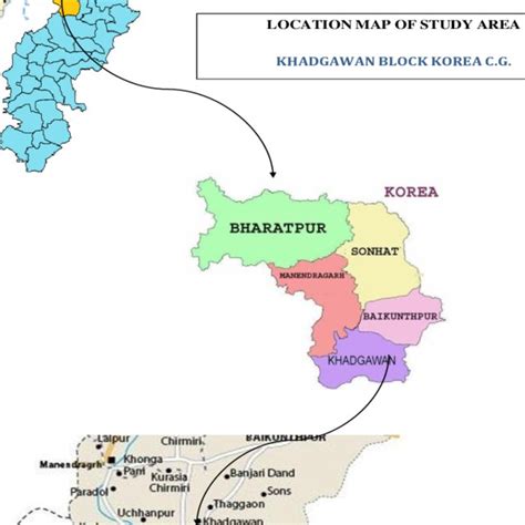 1 Location Of Khadgawan Block Korea Chhattisgarh 23 Sampling