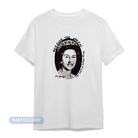 God Save The Queen Sex Pistols T Shirt Manyteesshop