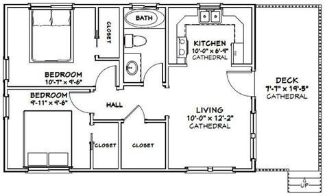 3020 House 2 Bedroom 1 Bath 600 Sq Ft Pdf Floor Plan Etsy Artofit